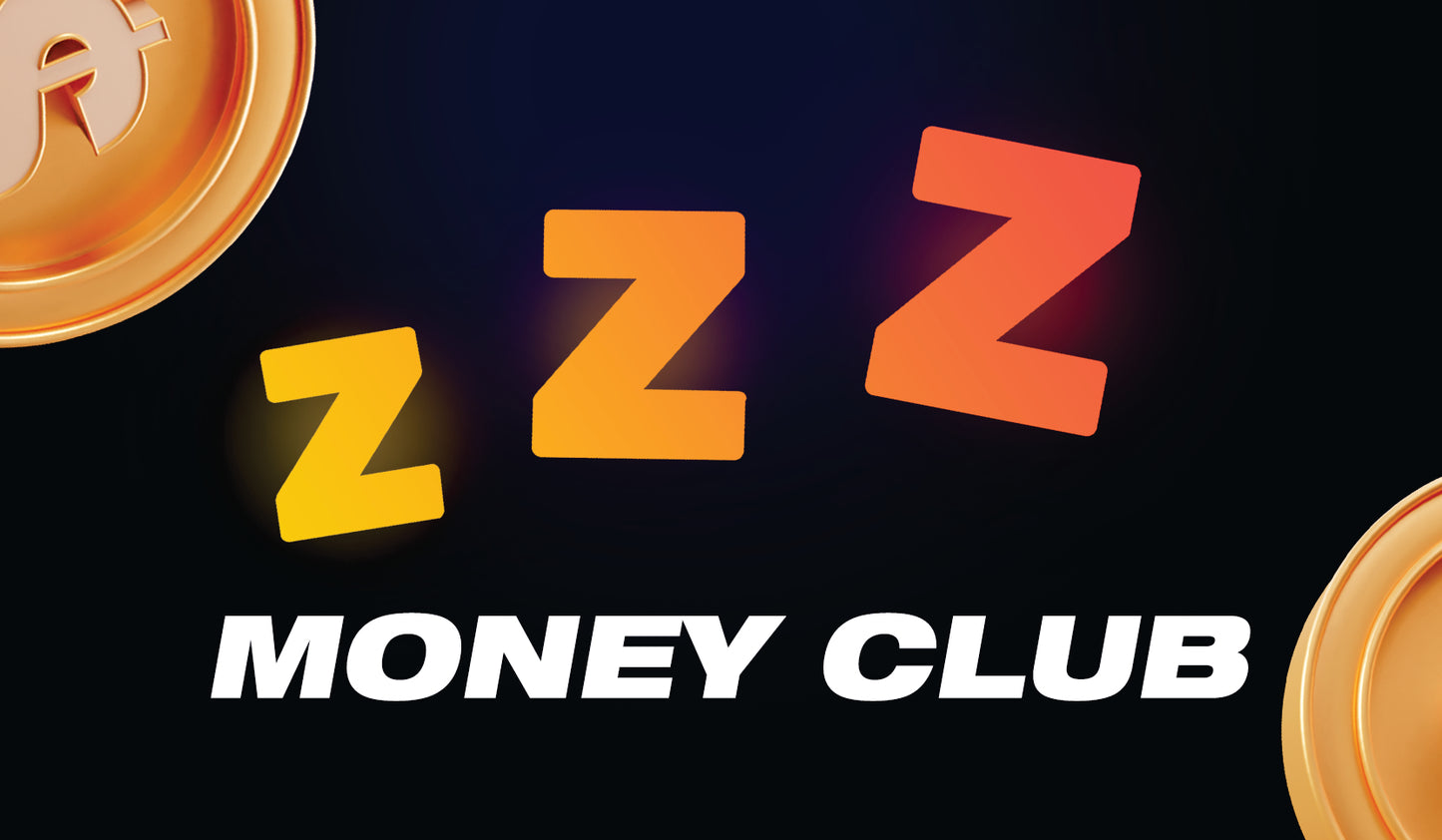 ZzzMoneyClub 10pc Sticker Pack